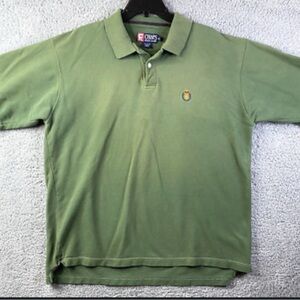 Chaps Polo Ralph Lauren NWT Shirt Men Size XL Green Golf Short Sleeve Brand New